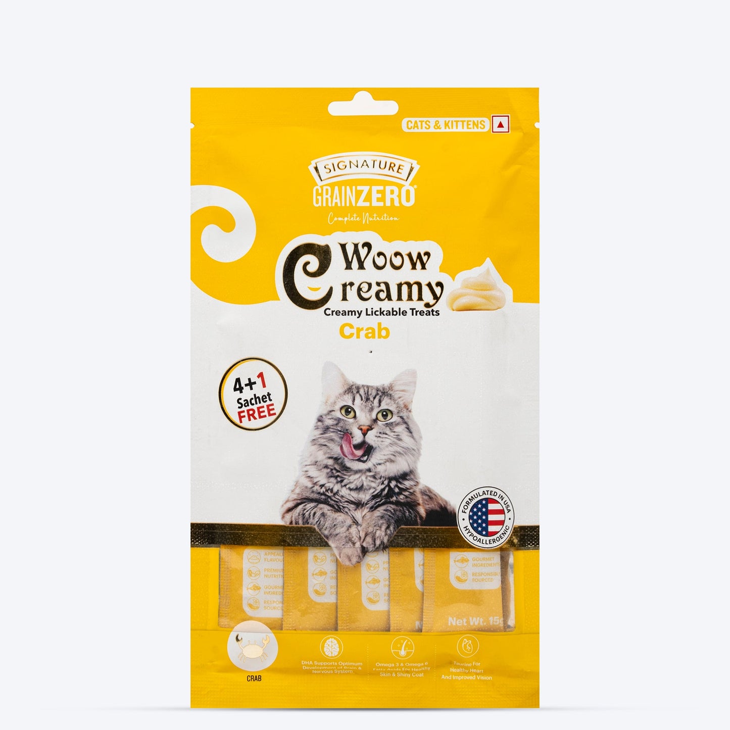 Signature Grain Zero Whiskerlicious Treats Combo For Cat & Kitten - Heads Up For Tails