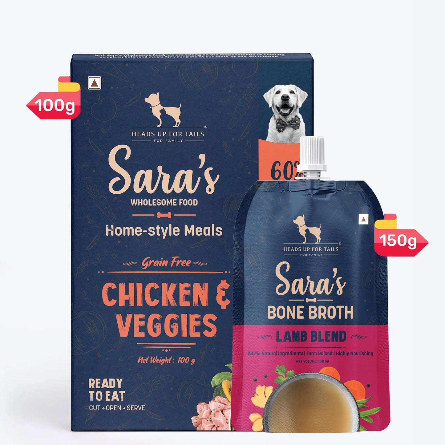 Sara's Wholesome Grain-Free Chicken & Veggies Dog Food