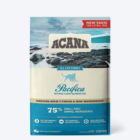 Acana Pacifica Fish Adult Dry Cat Food - 340 gm-1