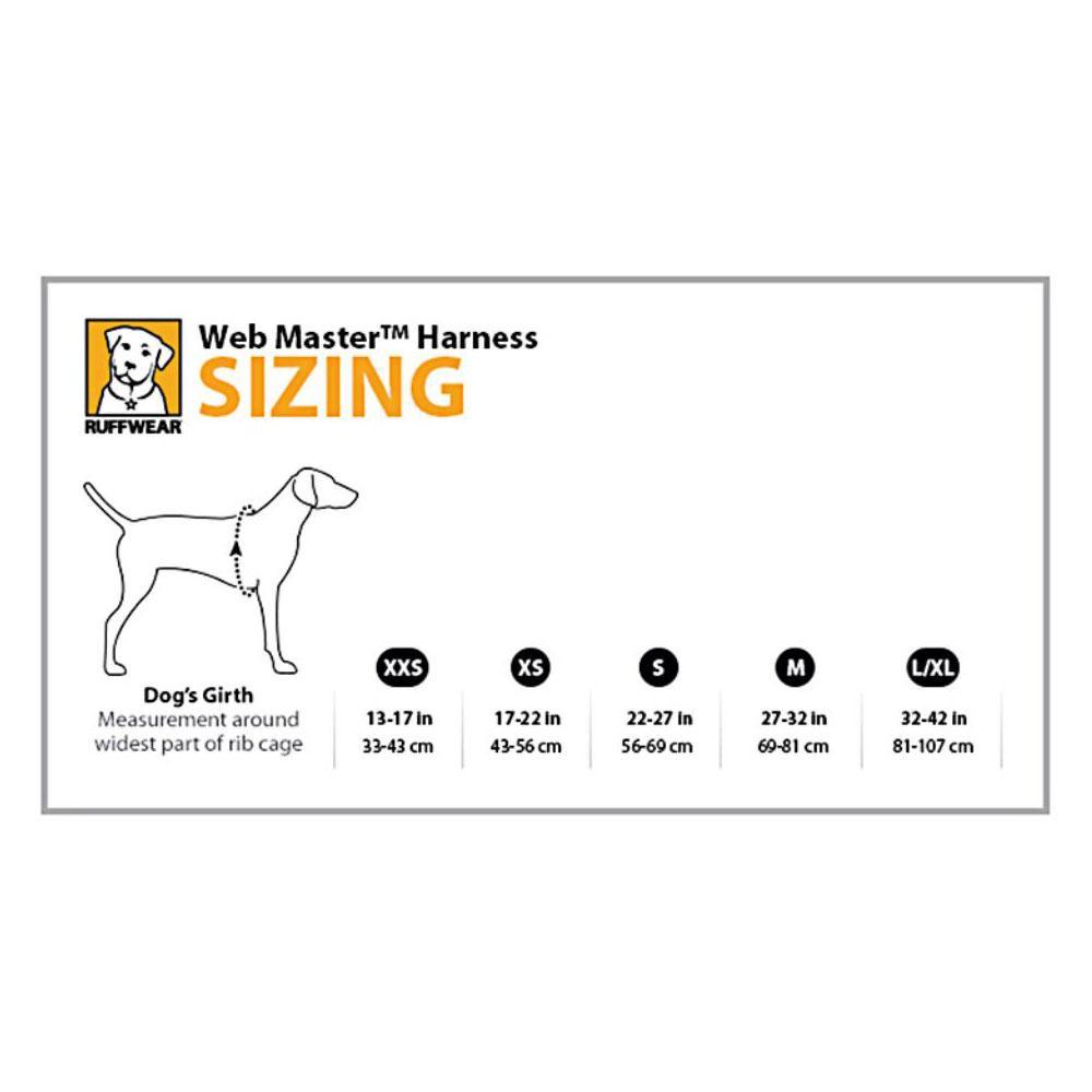 Ruffwear Web Master Dog Harness L/XL (Grey)
