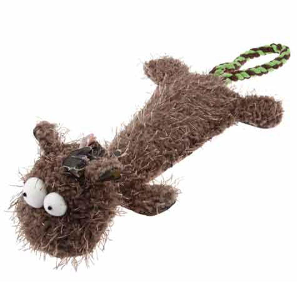 GiGwi Plush Friendz Dog Toy Durable Donkey (with Squeaker)