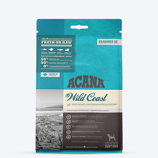 Acana Wild Coast Fish Formula Dry Dog Food - All Breeds & Ages-01