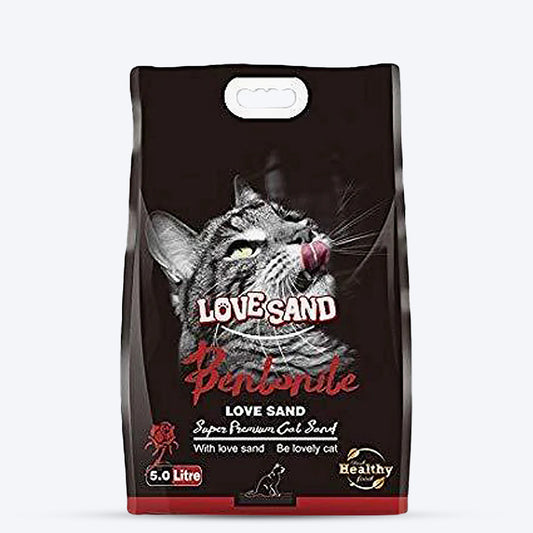Emily Pets Fresh Scented Clumping Cat Litter, Rose For Cats - 5 litre - Heads Up For Tails