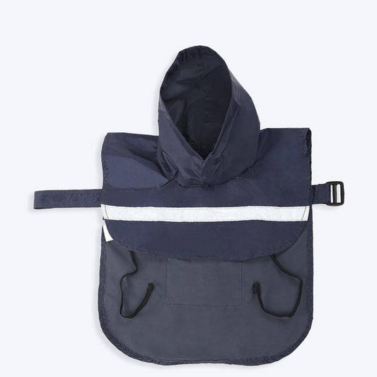 HUFT Blue Raincoat for Dogs - Heads Up For Tails