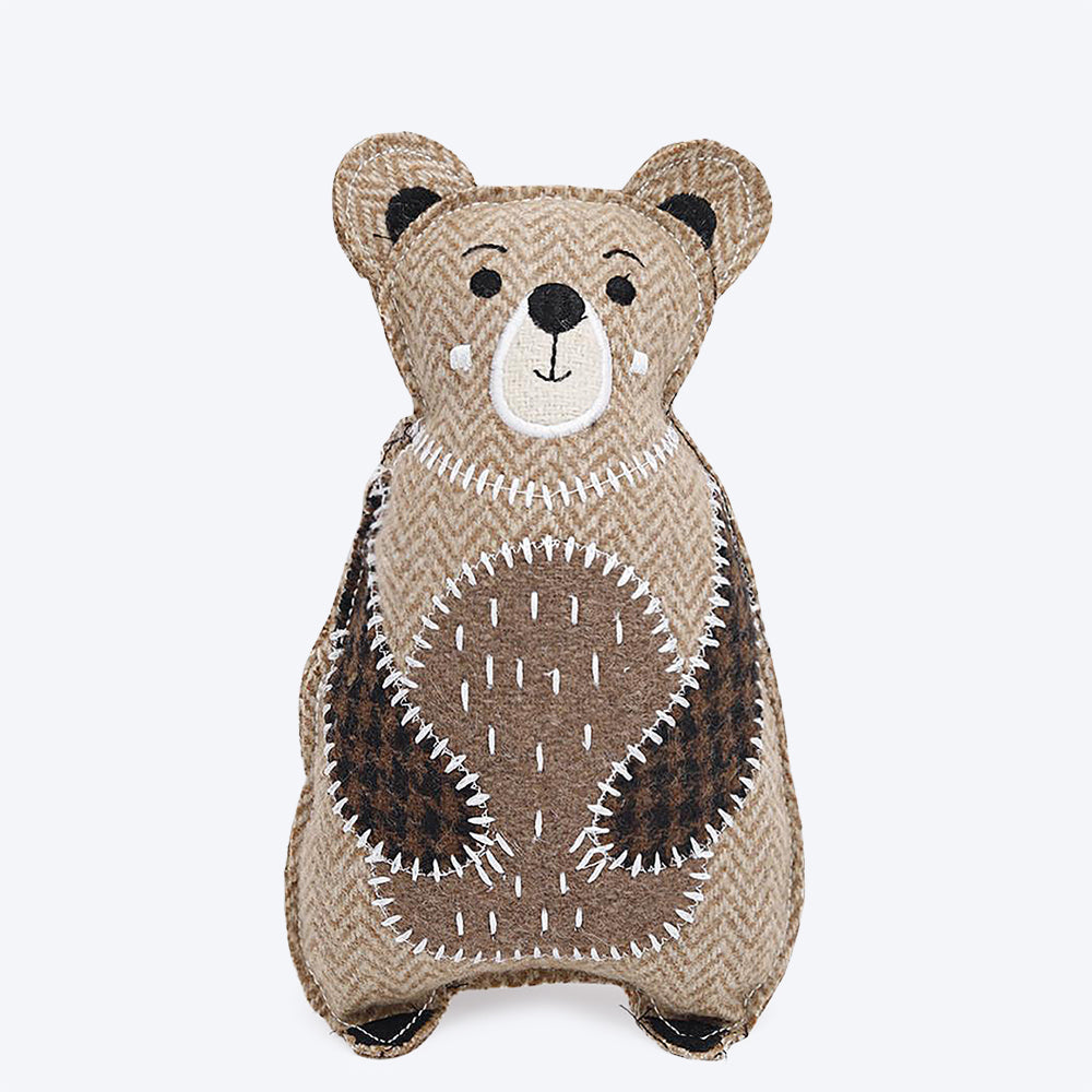 HUFT Paws for Earth Animal Dog Plush Toy - Mr. Snug - 23 cm-1