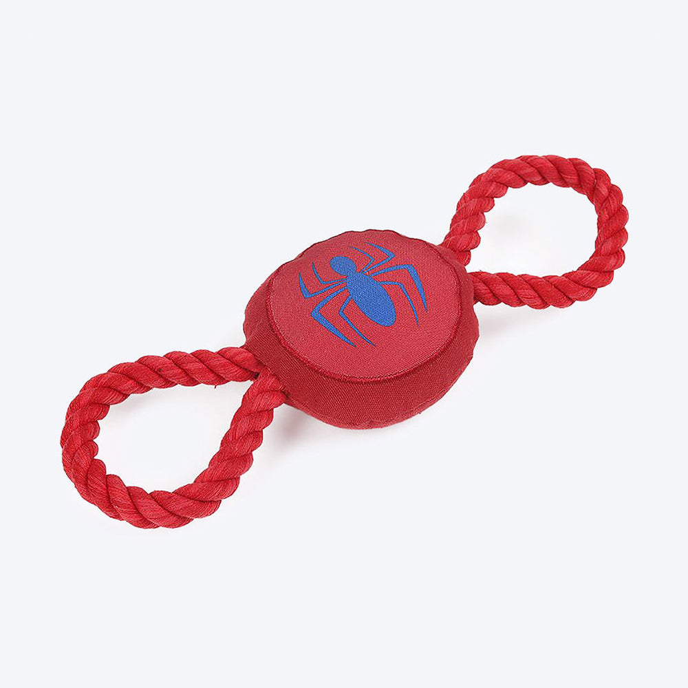 HUFT X©Marvel Spider-man Rope Toy for Dogs - Heads Up For Tails