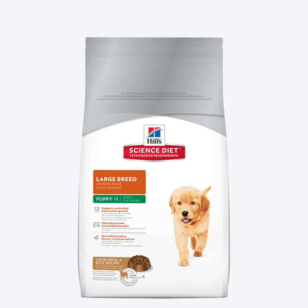 Hill's Science Diet Puppy Large Breed Dry Dog Food - Lamb Meal and Rice - 15 kg-1