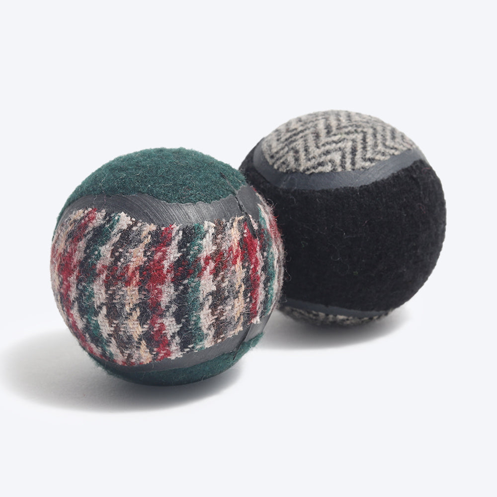 HUFT Tennis Dog Ball - Set of 2 (Black and Green)3