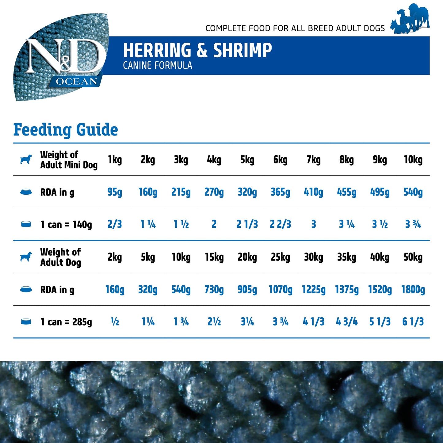 Farmina N&D Ocean Herring & Shrimps Wet Dog Food - 285 g - Heads Up For Tails