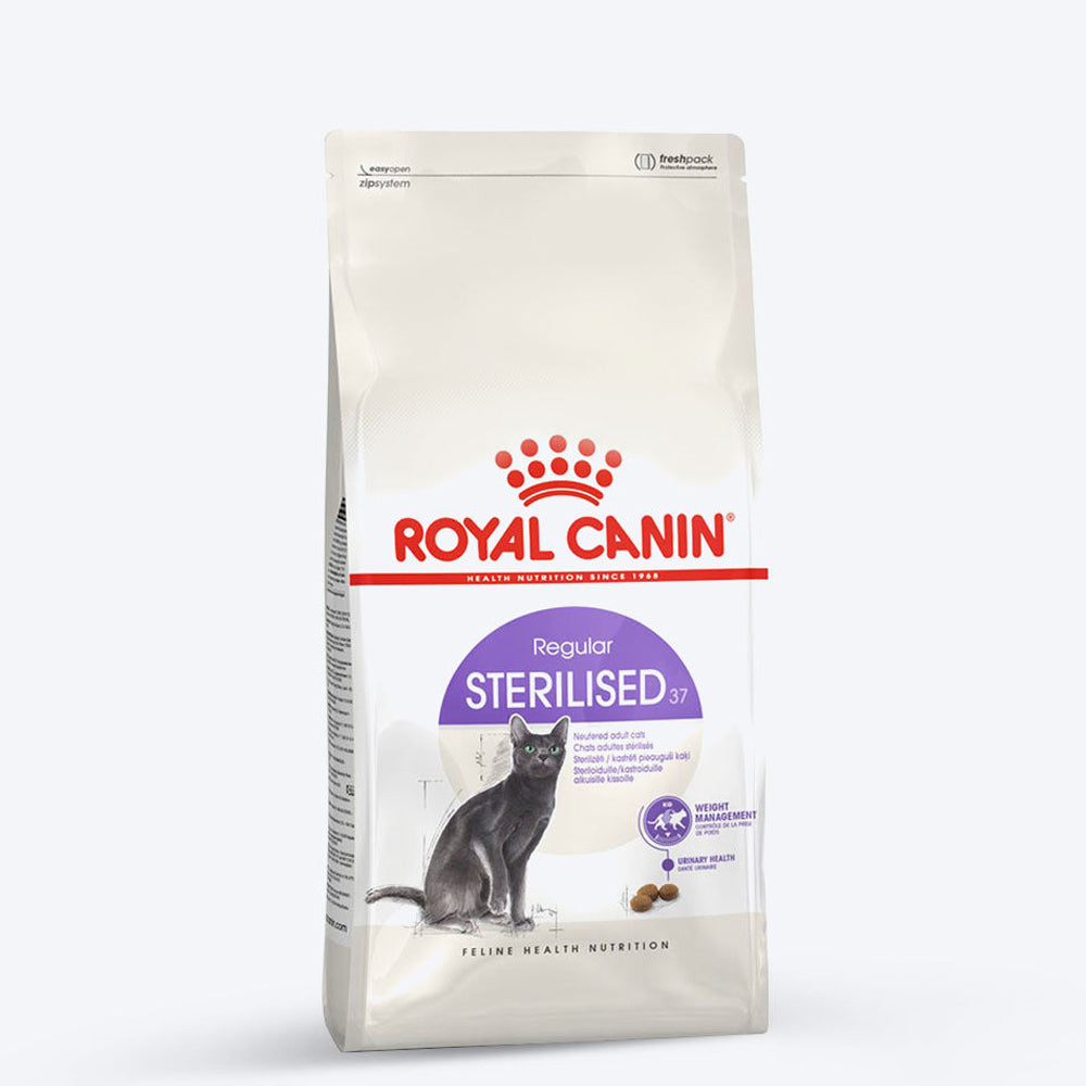 Royal Canin Sterilised-37 Cat Food (400g) - Heads Up For Tails