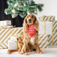HUFT I Ate Santa's Cookies Bandana For Dog - Red - Heads Up For Tails