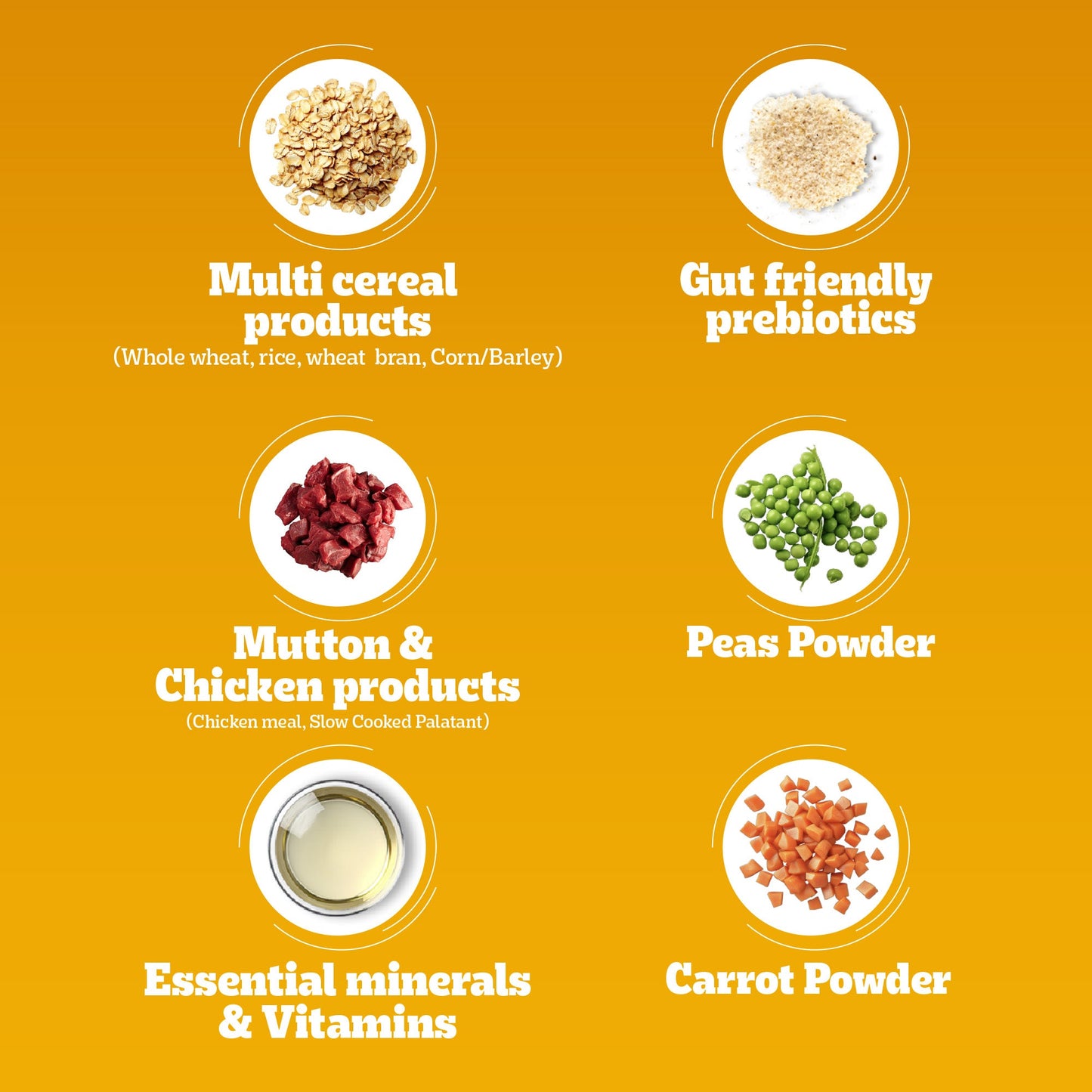 Pedigree Meat & Rice Dry Food For Adult Dog