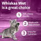 Whiskas Chicken in Gravy (2-12 Months) Wet Food For Junior Kitten - 80 gm Pack - Heads Up For Tails