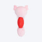 HUFT Squeaky Piggy Plush Toy For Dog - Pink - Heads Up For Tails