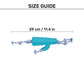 Dash Dog Texas Twist Rope Toy For Dog - White & Turquoise_07