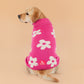 HUFT Blossom Knit Sweater For Dog - Pink - Heads Up For Tails