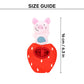 HUFT Boingy Piggy Crinkly Bungee Toy For Dog - Multicolor - Heads Up For Tails