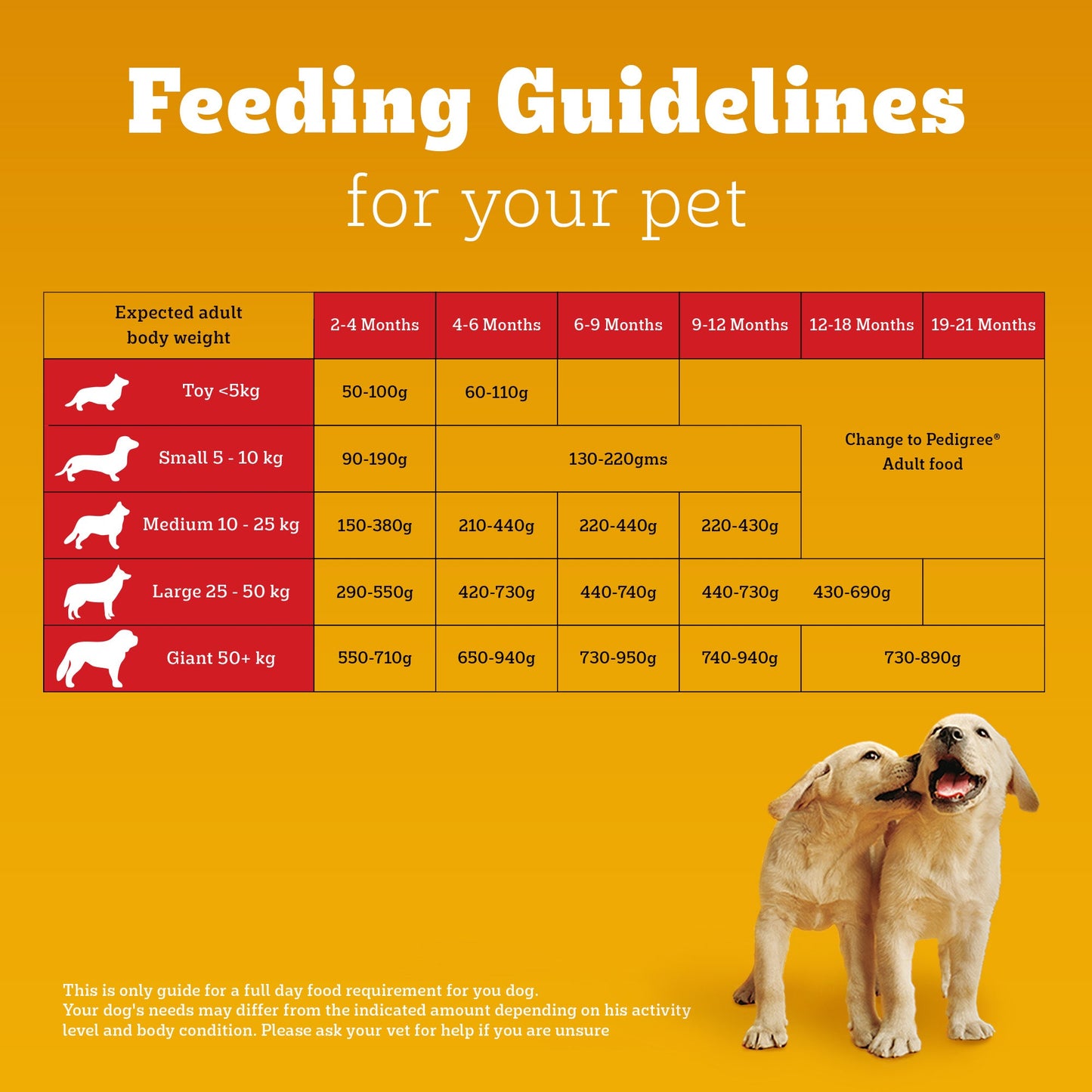 Pedigree Chicken & Milk Puppy Dry Dog Food (Contains 37 Essential Nutrients)