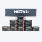 Meowsi by HUFT Tuna & Shrimp P¢t© Canned Cat Wet Food, 80 gm, with vitamins and minerals, grain-free formula.