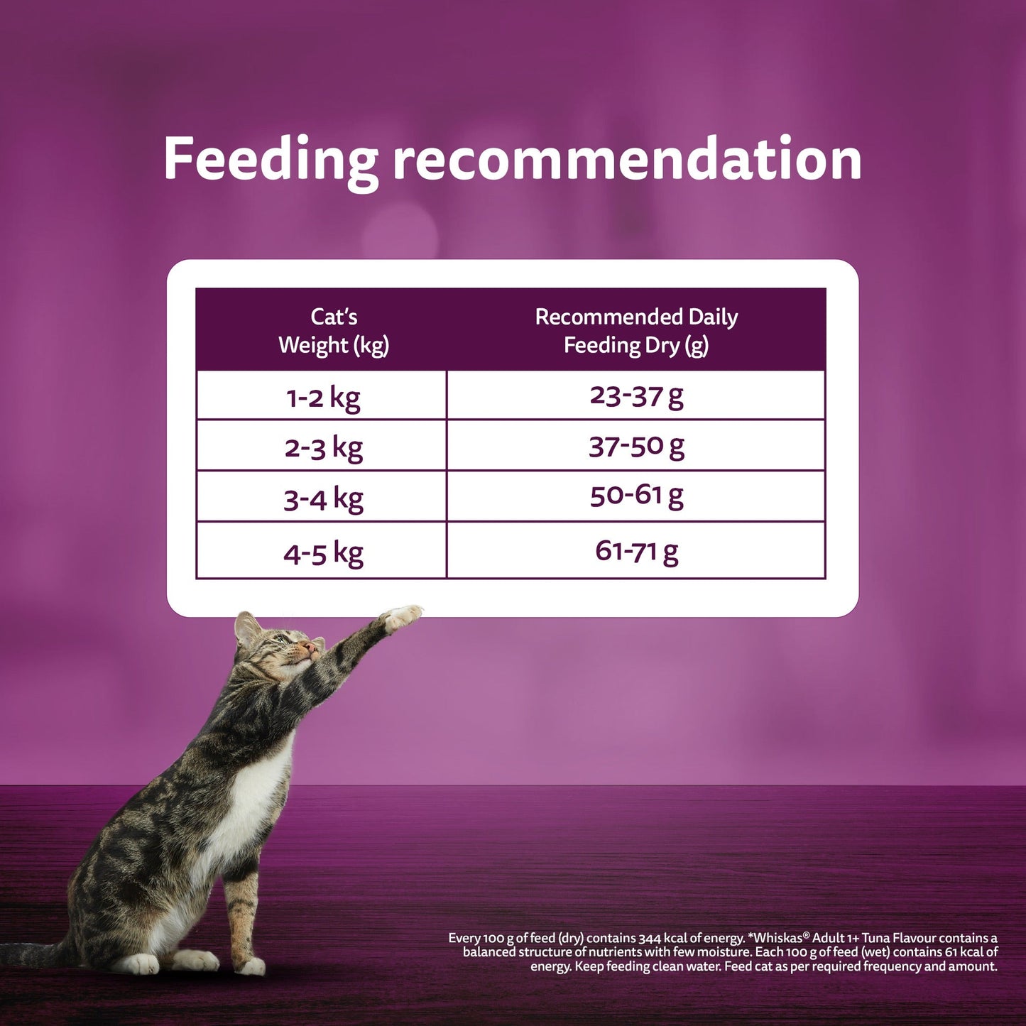 Whiskas Adult (1+ Years) Ocean Fish Flavour Dry Cat Food - Heads Up For Tails