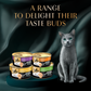 Sheba Deluxe Premium (1+ Years) Succulent Chicken Breast in Gravy Adult Wet Cat Food - 85 gm Packs - Heads Up For Tails