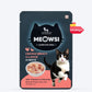 Meowsi by HUFT Chicken Breast with Duck in Broth Cat Wet Food, 80 gm, complete meal with vitamins and minerals.