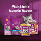 Whiskas Salmon in Gravy (1+ Years) Wet Food For Adult Cat - 80 gm Pack - Heads Up For Tails