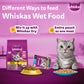 Whiskas Tuna in Jelly  (1+ Years) Wet Food For Adult Cat - 80 gm Pack - Heads Up For Tails