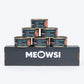 Meowsi by HUFT Tuna & Shrimp in Broth Canned Cat Wet Food, 80 gm, with vitamins and minerals, grain-free.