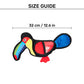 HUFT Polly The Parrot Plush Toy For Dog - Multicolor_05