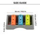 HUFT Slide & Seek Puzzle Interactive Toy For Dog - Multicolor - Heads Up For Tails