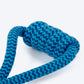 HUFT Tuggables Power Pull Rope Toy For Dog - Blue - Heads Up For Tails