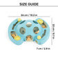 HUFT Game Pad Interactive Toy For Dog - Blue & Green - Heads Up For Tails