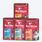 NutriMeow All in One Combo Wet Food for Adult Cat â€“ Ocean Fish, Chicken, Salmon in Gravy & Tuna in Jelly - 80 gm - Heads Up For Tails