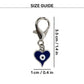 HUFT Love Pawtector Collar Insert For Dog & Cat - Blue - Heads Up For Tails