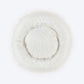 HUFT Furry Bliss Cuddle Bed For Cat & Puppy - White - Heads Up For Tails