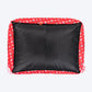 HUFT Berrylicious Lounger Bed For Dog - Red and Pink - Heads Up For Tails