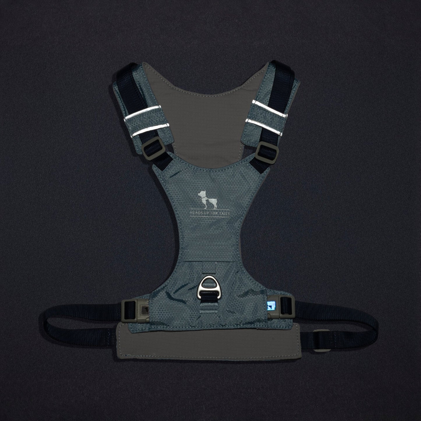 HUFT Walkmate Harness For Dog - Slate Blue - Heads Up For Tails