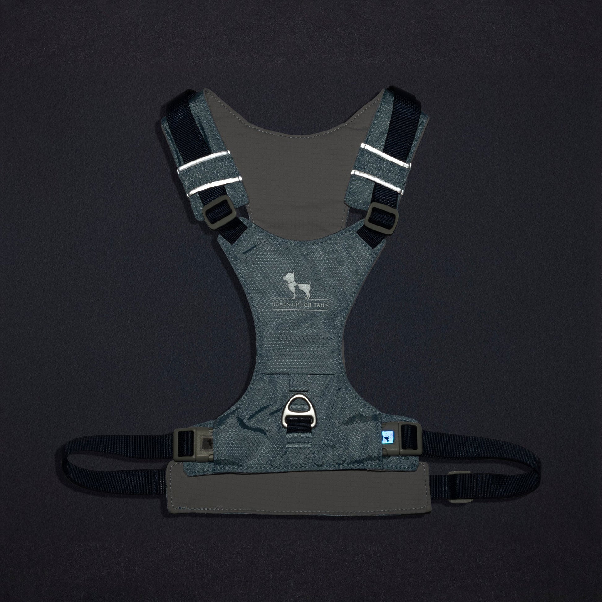 HUFT Walkmate Harness For Dog - Slate Blue - Heads Up For Tails