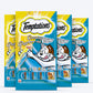 Temptations Creamy Purrrr-ee Cat Treats, Chicken & Tuna Flavour - 48 g (4 pieces) - Heads Up For Tails