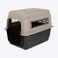 Petmate Ultra Vari Kennel For Dog & Cat - Taupe & Black - 21x16x15 inch - Heads Up For Tails