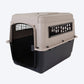 Petmate Ultra Vari Kennel For Dog & Cat - Taupe & Black - 21x16x15 inch - Heads Up For Tails