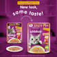 Whiskas Tasty Mix Wet Food Made With Real Fish(Tuna), Chicken & Carrot in Gravy For Adult (1+ year) Cat - 70 gm Pack - Heads Up For Tails