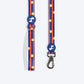 HUFT Playstripes Leash For Dog - Rust & Navy - Heads Up For Tails