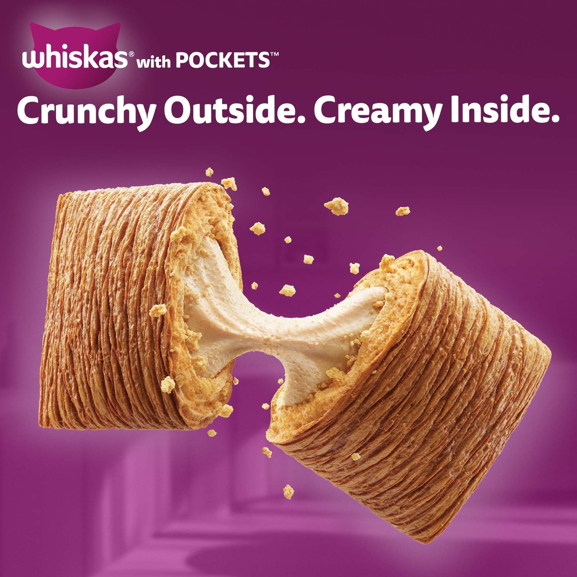 Whiskas Mackerel Flavour Dry Food For (2-12 Months) Kitten - Heads Up For Tails