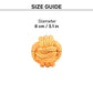 TLC Tug Knot Ball Rope Toy For Dog - Yellow & Orange - Heads Up For Tails