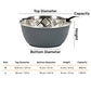 HUFT Sniff N' Snack Embossed Steel Bowl For Dogs - Grey - Heads Up For Tails