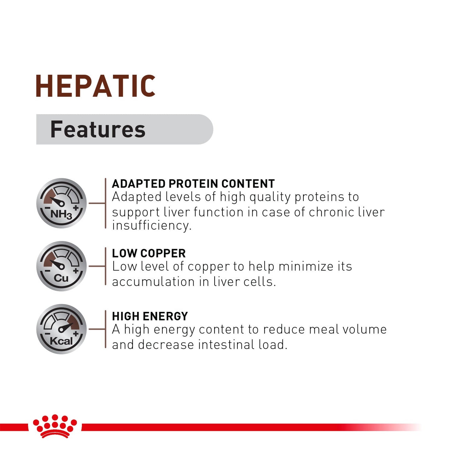 Royal Canin Hepatic Veterinary Diet Dry Food For Dog - 1.5 Kg - Heads Up For Tails