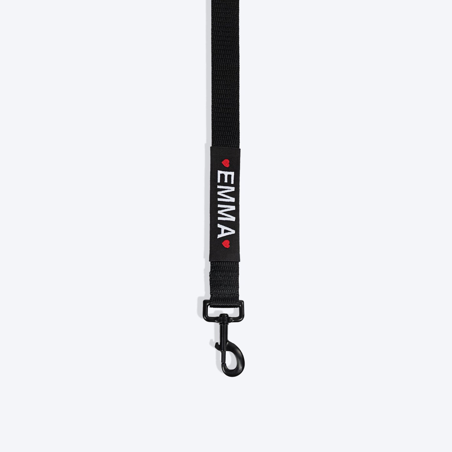 HUFT Classic Personalised Dog Leash - Coal Black - Heads Up For Tails