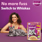 Whiskas Tasty Mix Adult (1+ year) Chicken With Tuna & Carrot in Gravy Wet Cat Food - 70 gm Pack - Heads Up For Tails